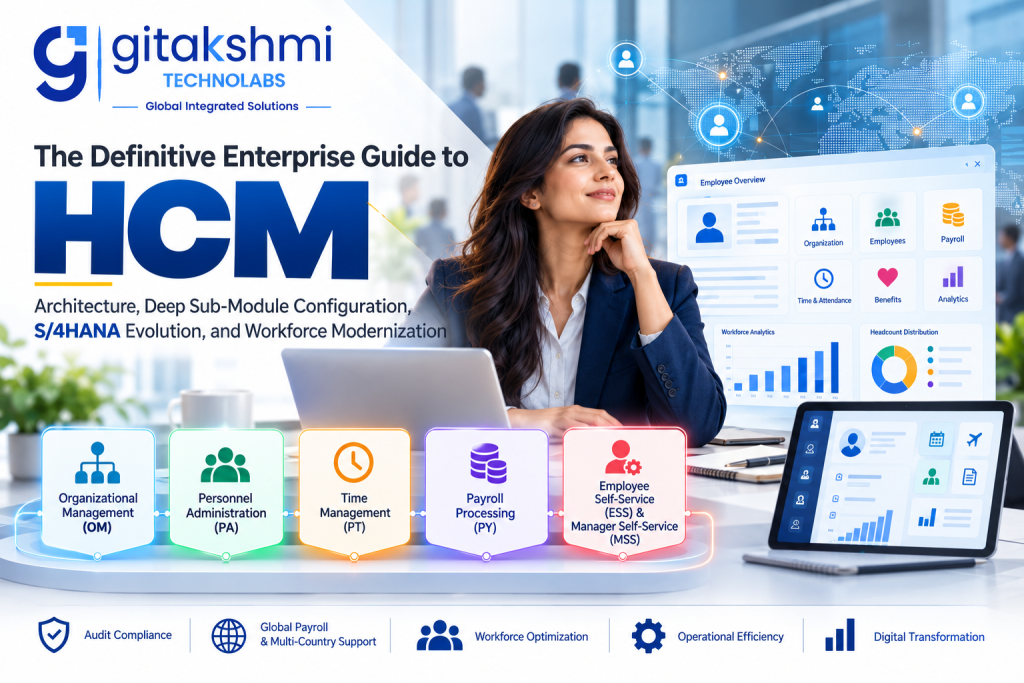 The Definitive Enterprise Guide to SAP HCM: Architecture, Deep Sub-Module Configuration, S/4HANA Evolution, and Workforce Modernization